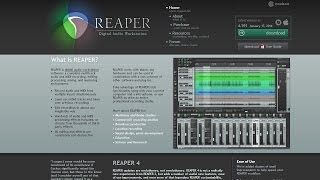 Ep 27  Reaper DAW amp Why I Record With It [upl. by Eniledgam]