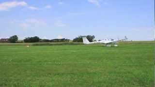 Ka6 Glider towed takeoff [upl. by Bodi]