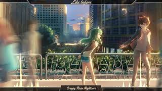 ｢Nightcore」↪ Pour Une Fois  lyrics english translation ✔ [upl. by Shari]