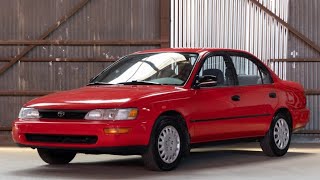 1994 Toyota Corolla DX Tour amp Review of it [upl. by Anekam]