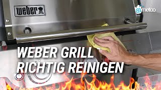 Weber Grill richtig reinigen und pflegen  Weber Grillreiniger im Test  83metoo [upl. by Augie910]