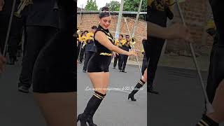 💃 Odalys 🎵musicband palillonas desfile cachiporras viralvideo belleza bastoneras [upl. by Langbehn]