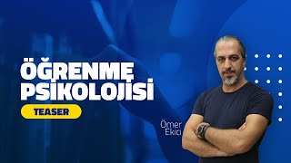 Ömer EKİCİ  Tanıtım KPSS Eğitim Bilimleri  Öğrenme Psikolojisi Farklı UZEM [upl. by Perloff]