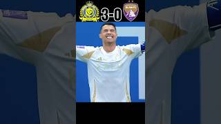 ALNassr VS ALAin Champions League Ronaldo Unstoppable Tonight 🔥 youtube shorts football [upl. by Emyle461]