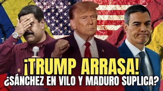 RESURGE EL SENTIDO COMÚN TRUMP ARRASA SÁNCHEZ EN CUERDA FLOJA Y MADURO SE HUMILLA ANTE SU ENEMIGO [upl. by Aime]