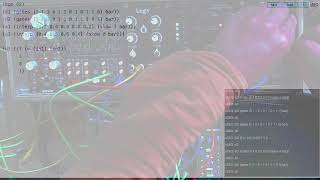 Clapping Music livecoded modular synthesis [upl. by Ednutabab]