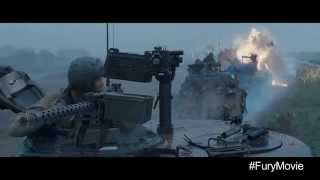 Fury  Featurette Sherman Tiger Fight  At Cinemas October 22 [upl. by Anilah]