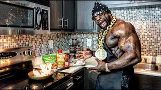 Cooking A High Calorie Breakfast w Kali Muscle  Kali Muscle [upl. by Chelsie]