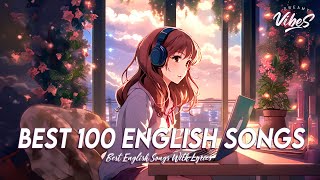 Best 100 English Songs 🍂 Chill Spotify Playlist Covers  New Tiktok Viral Songs With Lyrics [upl. by Girovard]