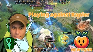 Dota 2  Fighting against Rapiers [upl. by Nnylahs707]