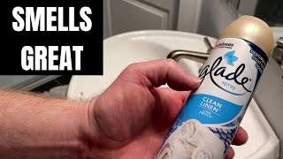 how to set up glade automatic spray glade air freshener and honest review [upl. by Drobman151]