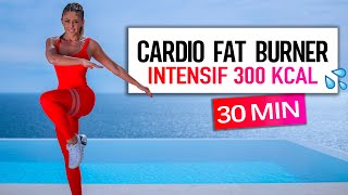 30 MIN  CARDIO FAT BURNER INTENSIF 300 KCAL OZE6 [upl. by Imarej]