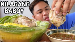 NILAGANG PATA AT BUTO BUTO NG BABOY  MELT IN YOUR MOUTH  INDOOR COOKING  MUKBANG PHILLIPINES [upl. by Crawford]