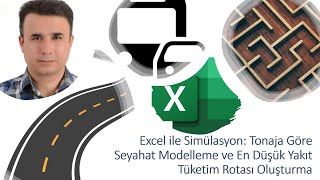 Excel ile Tonaja Göre Seyahat Modelleme ve En Düşük Yakıt Tüketim Rotası Oluşturma shorts [upl. by Avner]