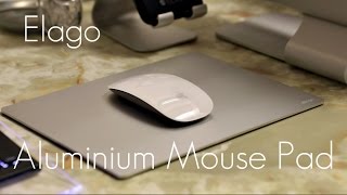 A Metal Mouse Pad  Elago Aluminium Pad  Review [upl. by Babs]