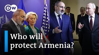 Armenians fear another war with Azerbaijan  DW News [upl. by Noraf428]