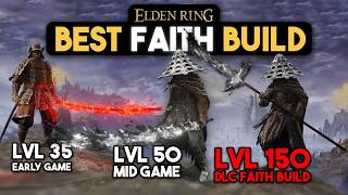 Elden Ring FAITH Samurai Build  Best OP All Game BleedFaith Build Blackflame Samurai [upl. by Kirsti]