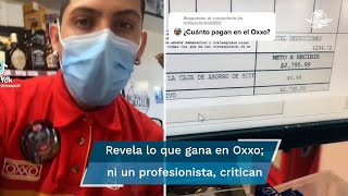 ¡Renuncio Joven revela cuánto gana en un Oxxo y se hace viral en TikTok [upl. by Ennis435]