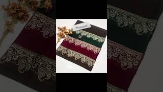 Jacquard Multi 3D Pashmina Shawl [upl. by O'Neill]