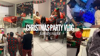 Hosting My 1st Family Christmas Party Sneak Peak of Christmas Day [upl. by Asinet829]