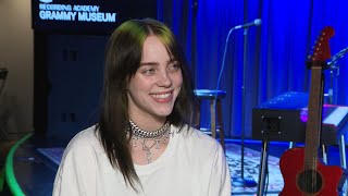 Billie Eilish Gets Interviewed By a Robot  Vogue [upl. by Olimreh113]