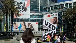 VIDCON Cash amp Nico Aphmau Cuptoast Carter etc Experience in Vidcon super fun and safe [upl. by Dnilasor]