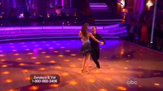 Zendaya amp Val DWTS Week 10  Cha Cha Cha Relay [upl. by Drusie]