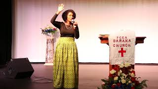 PCEA BARAKA CHURCH DALLAS TEXAS  CAROL WANJIRU SERMON [upl. by Pulling]