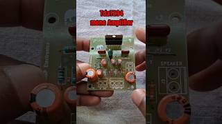 Tda7294 mono amplifier board wiring shorts [upl. by Nomelihp]