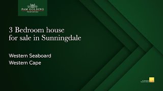 3 Bedroom house for sale in Sunningdale  Pam Golding Properties [upl. by Salmon983]