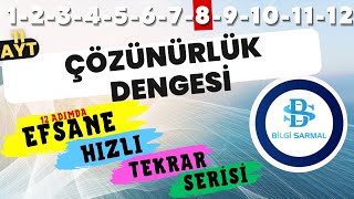 ÇÖZÜNÜRLÜK DENGESİ KÇÇ SORU ÇÖZÜMÜ  11 SINIF KİMYA  AYT KİMYA [upl. by Dynah549]