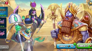 Monster legends Seasonal Summon Tickets x3375 Primordiumx115 Gems x218 [upl. by Tandie621]