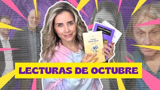 ¿QUÉ LEÍ EN OCTUBRE  9 LIBROS  ELdV [upl. by Yrrehs]