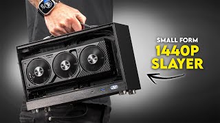 Portable amp Powerful This Tiny PC Build Slays  MiniNeo  KXRORS S300 ITX  PRIME RTX 4070 Super [upl. by Aysab]