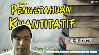 Pembahasan TPS Pengetetahuan Kuantitatif Part 2 [upl. by Gotthelf]