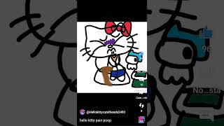 fart chiropractor chiropractic hello kitty gets taking a dump in the toilet [upl. by Ynnob816]