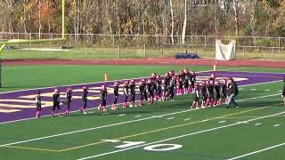 The 8U Guilderland Dutchmen Football Team Announced At The Superbowl [upl. by Anuahsar]