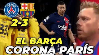 👑 El BARÇA CORONA París  Resumen PSG 23 Barça [upl. by Faunia]