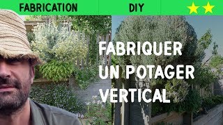 Fabriquer un potager vertical [upl. by Aihsercal]