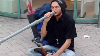 Didgeridoo Man in Hamburg Germany [upl. by Zacks492]