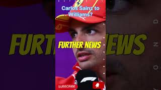 😮Carlos Sainz to Williams Whats going on at Drivers Market f1 monacogp [upl. by Pardner57]