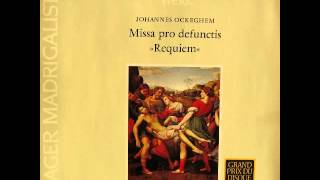 Requiem Tractus Johannes Ockeghem  Miroslav Venhoda Prager Madrigalisten 1966 [upl. by Hornstein]