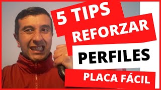 🤩Como REFORZAR PERFILES para Bloquelón  🤩 5 TIPS para HACER PLACA FÁCIL 🍭 con Bloquelón 😱 Colmena [upl. by Lucia512]