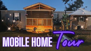 DOUBLEWIDE MOBILE HOME TOUR update home tour mobile home living [upl. by Dewayne]