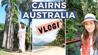 CAIRNS Australia Travel Vlog Solo Trip to Daintree Rainforest Cape Tribulation and Palm Cove [upl. by Torrlow]