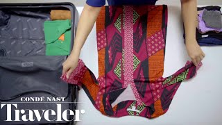 How to Pack According to an Expert  Condé Nast Traveler [upl. by Nueovas]