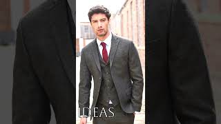 How to Style Grey Sharkskin 3 piece Suit [upl. by Atikcir393]