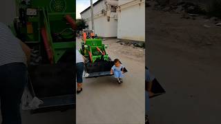 Household agricultural small loader Loader SmallLoader Forklift MadeinChina [upl. by Nohtanoj]