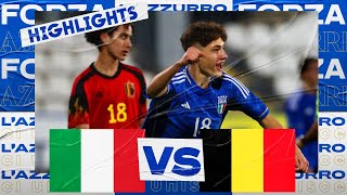 Highlights ItaliaBelgio 41  Under 16  Amichevole [upl. by Wheeler]