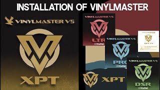 VINYLMASTER XPT V5 INSTALLATION FOR PLOTTER [upl. by Guendolen]